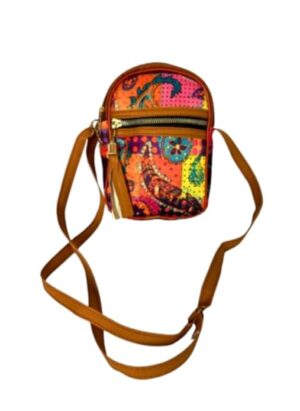 PU Leather Mini Sling Cross Body Bag For Women & Girls| Sling Bag With Long Adjustable Shoulder Strap