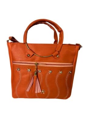 PU Leather Women Stylish Handbag | Trendy Handbag bag For Women With Long Adjustable Strip