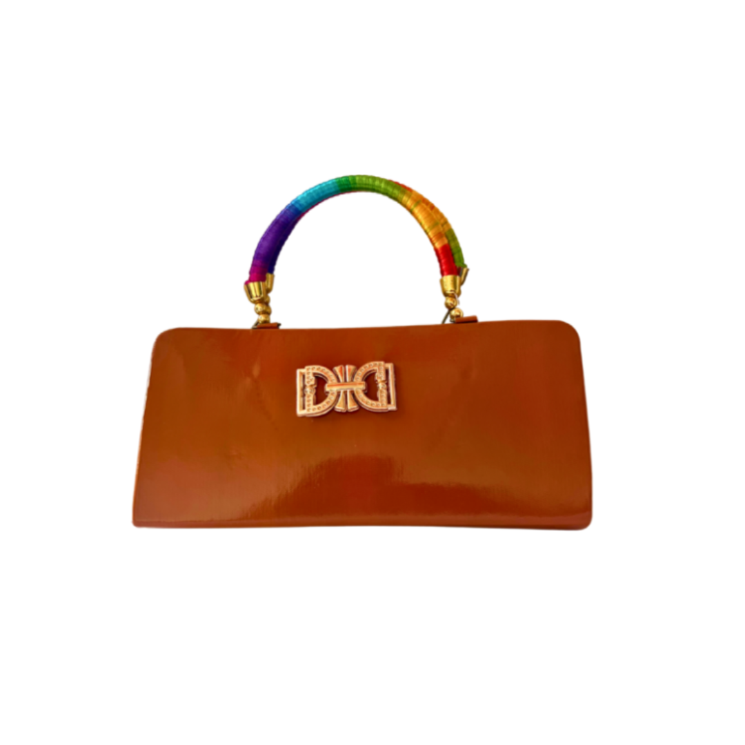 PU Leather formal women Fancy clutch