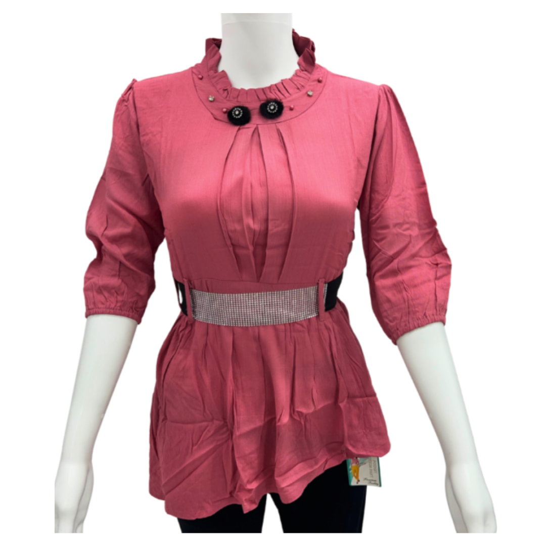 Stylish Embriodered Top For Women