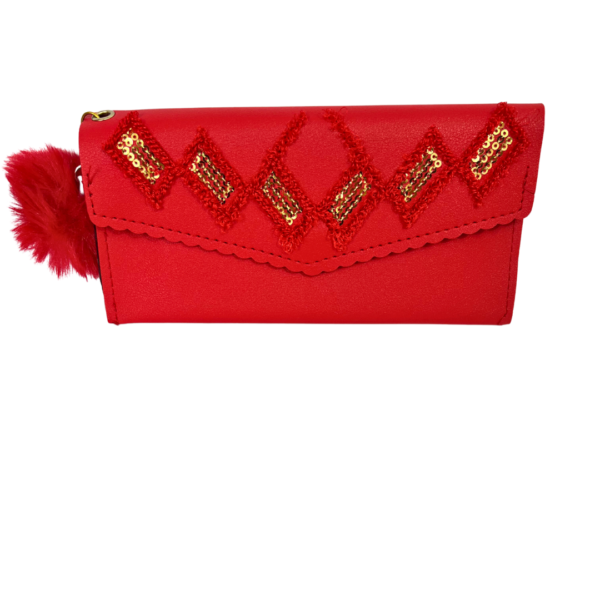 Faux Leather Purse Clutch Wallet for Women & Girls - Image 6