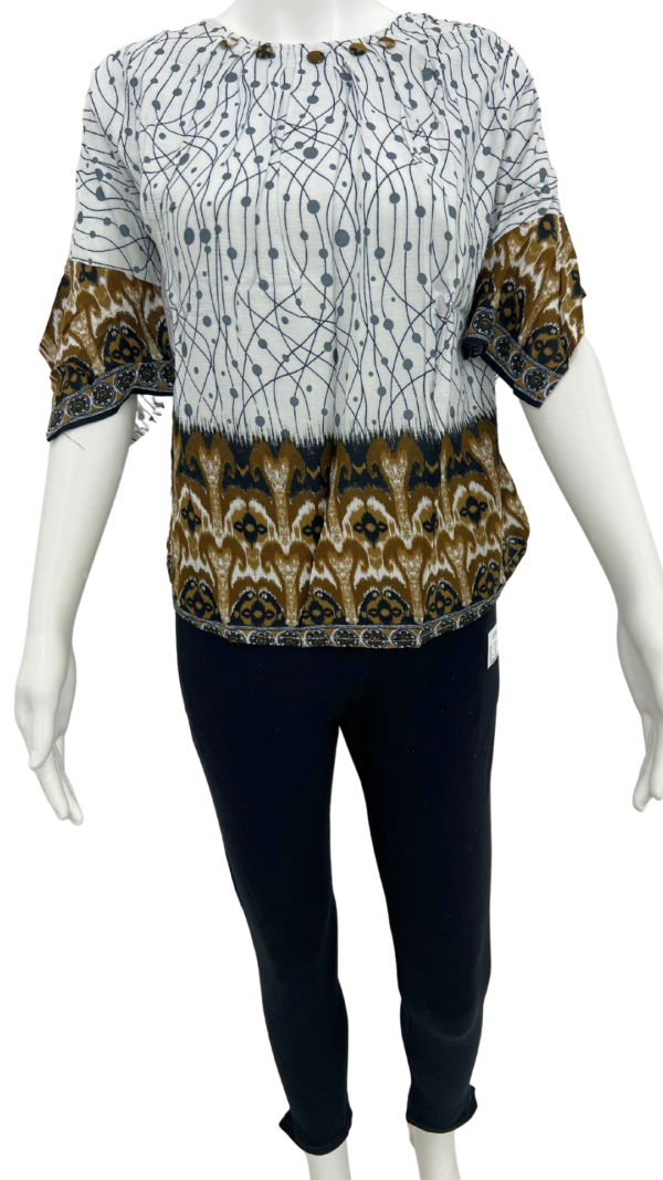 Fancy Designer Floral Printed Top