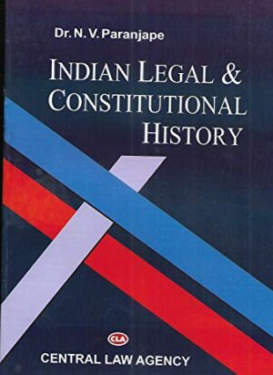 Indian Legal & Constitutional Law | By N.V. Paranjape | 8th Edition| Paperback| English