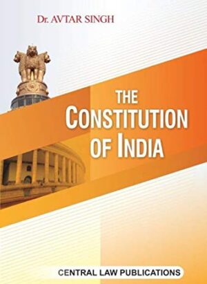 The Constitution of India| By Avtar Singh| 1st Edition| 2019| Paperback
